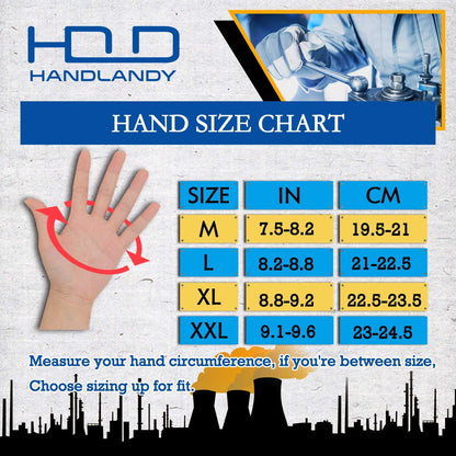 Work Gloves for Men & Women, Utility Mechanic Working Gloves Touch Screen, Flexible Gardening Gloves for Yard
