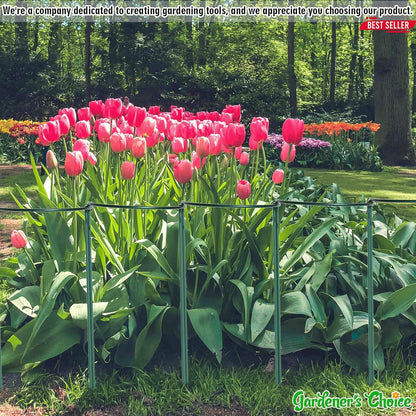 24 Inch Peony Cages and Supports for Large Hydrangea Bushes, Outdoor Plants, Heavy Duty Tall Plant Support Stakes, 12 Pack - Tool-Free Interlocking Design with Powder Coated Rust-Proof Metal Ring