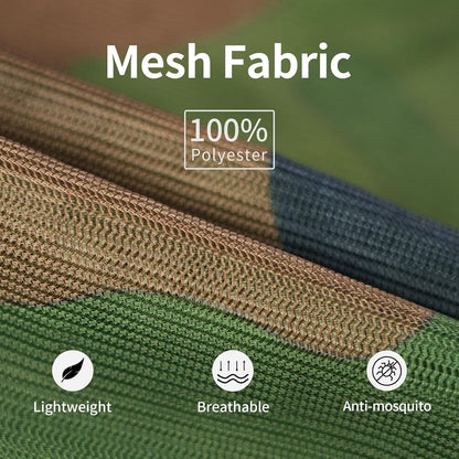 Mosquito Netting Suit Bug Net Mesh Clothing with Hood Outdoor Garden Hunting Camo Protection from Fly Insects Bugs
