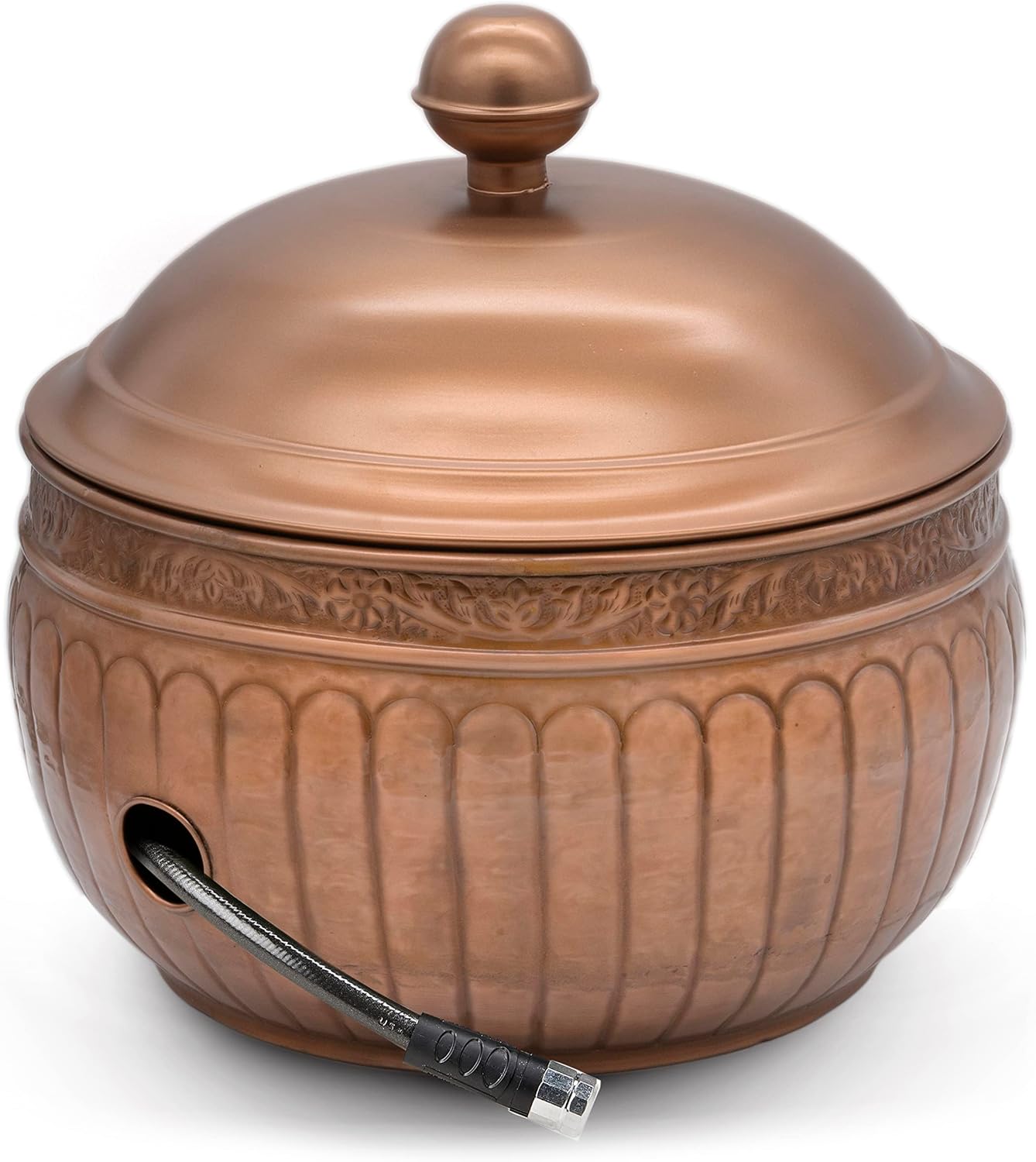 Key West Hose Pot with Lid - Blue Verde by Good Directions