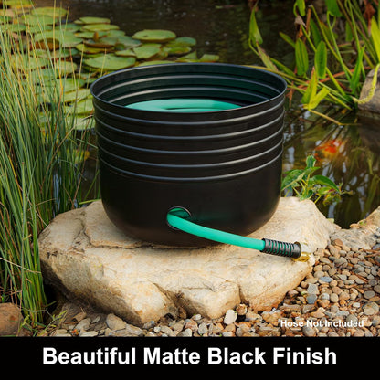 Liberty Garden 1918 100' Matte Black Hose Pot
