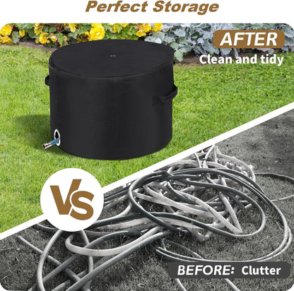 Garden Hose Holder storage bag, Hose pot protection bag, Storage bag for Garden tools, RV Hose Storage Bag, water hose holders bag for outside or inside, Storage bag for garage, warehouse