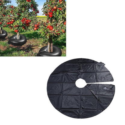 Tree Watering Ring, 10 Gallon Reusable PVC Tree Watering Bags Drip Irrigation Water Pouch Gardening Tools for Landscaping, Newly Planted (Green)