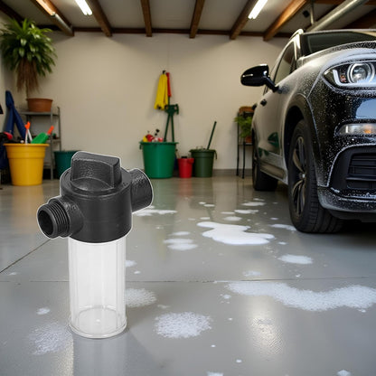 Garosa 100ML Water Gun Foam Bottle Garden Hose Car Washing Foamer Pot Soap Dispenser Bottle for Household Cleaning Garden Hose Watering Car Washing