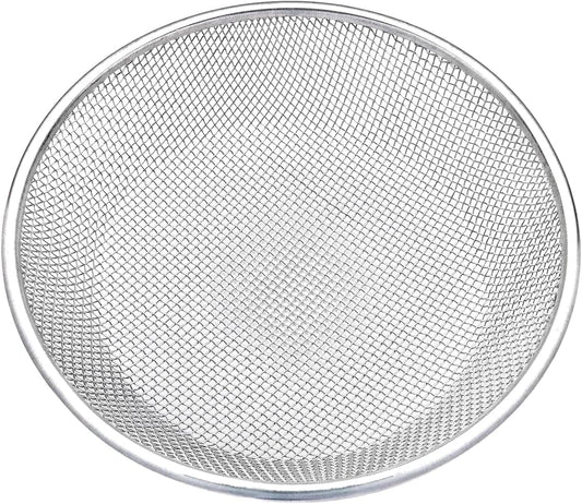 2PCS Soil Sifter for Gardening, Rock Sifter for 5 Gallon Bucket,Compost Sifter Dirt Sifter,Captures Dirt Rocks Sawdust Black Handle Upgrade Version