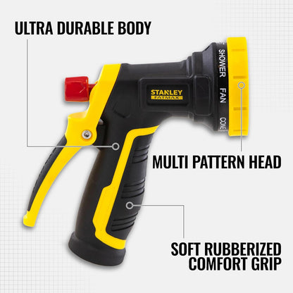 Stanley BDS7496 Fatmax 8-Pattern Heavy Duty Hose Nozzle