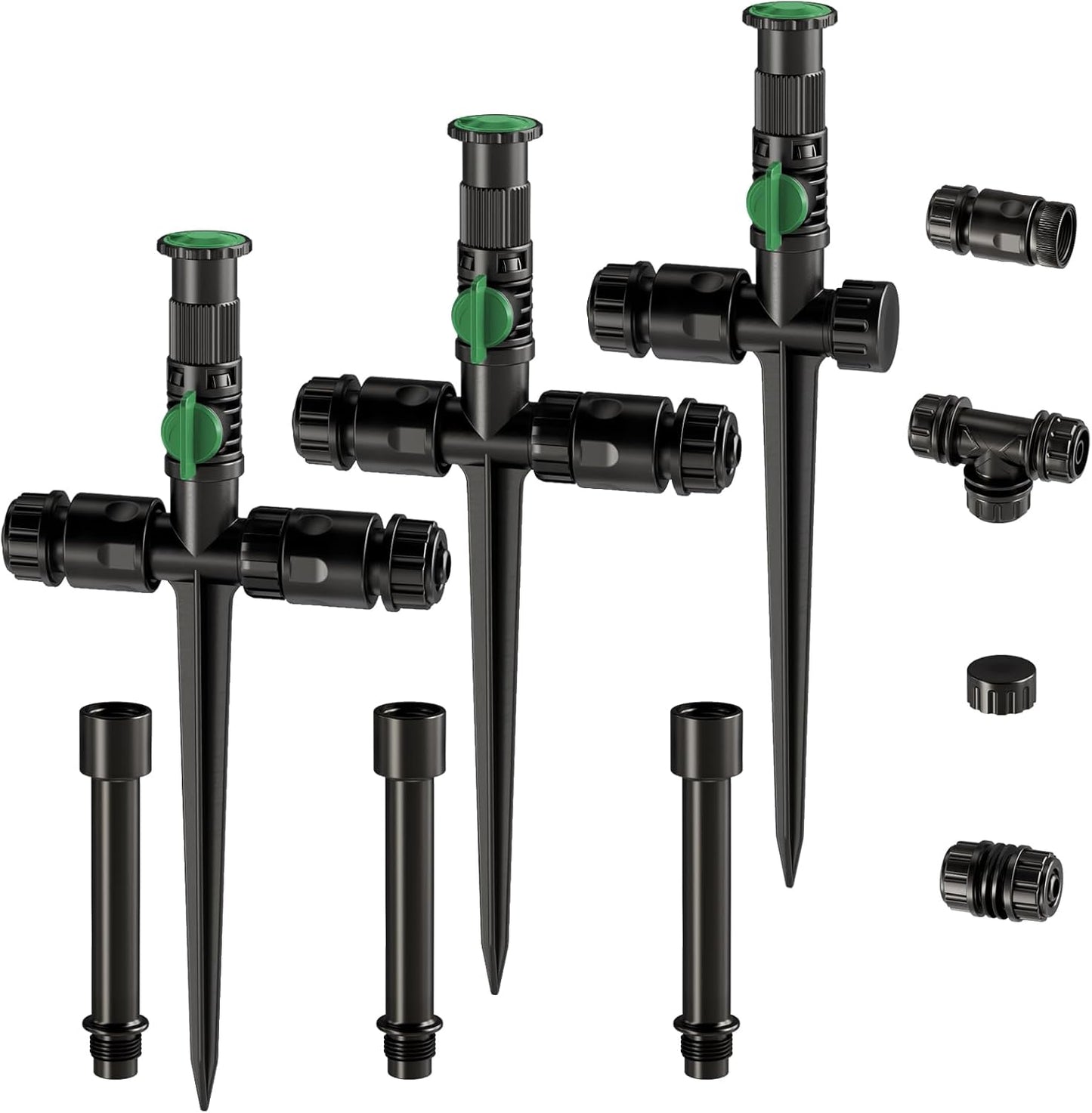 Flexible Sprinkler System, Above Ground DIY Irrigation Kit