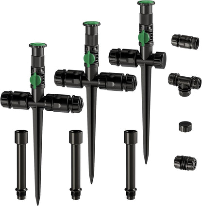 Flexible Sprinkler System, Above Ground DIY Irrigation Kit
