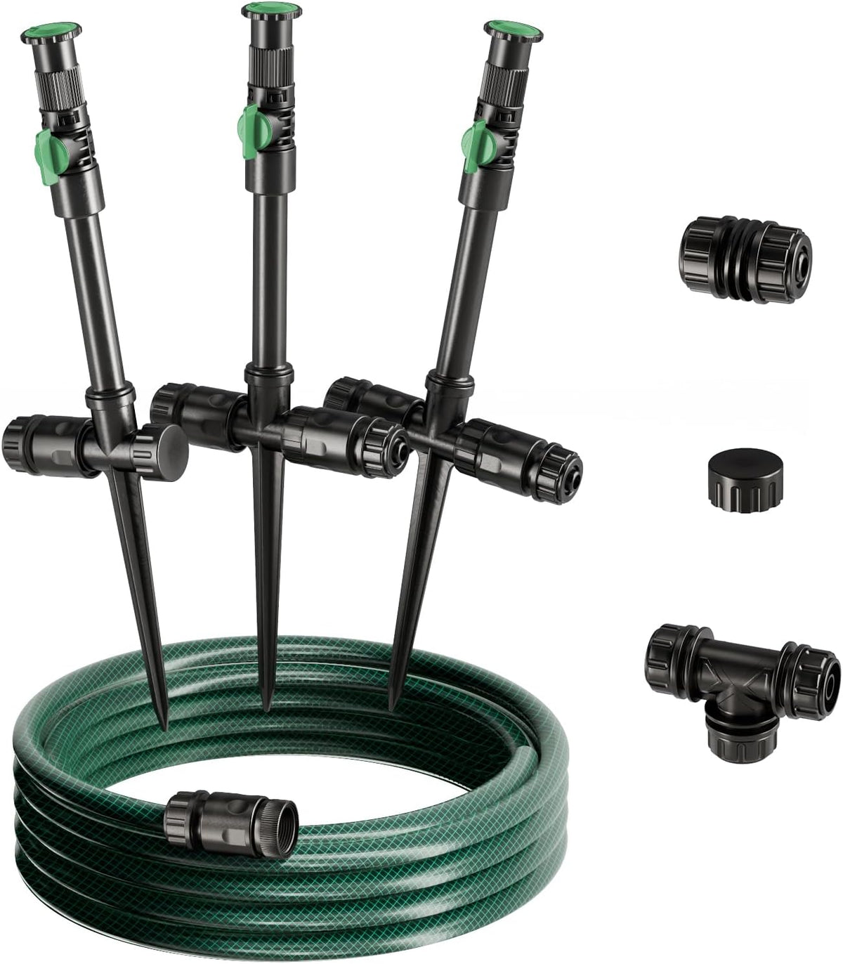 Flexible Sprinkler System, Above Ground DIY Irrigation Kit