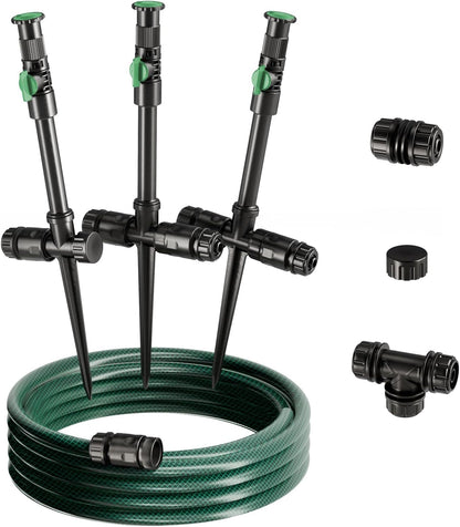 Flexible Sprinkler System, Above Ground DIY Irrigation Kit