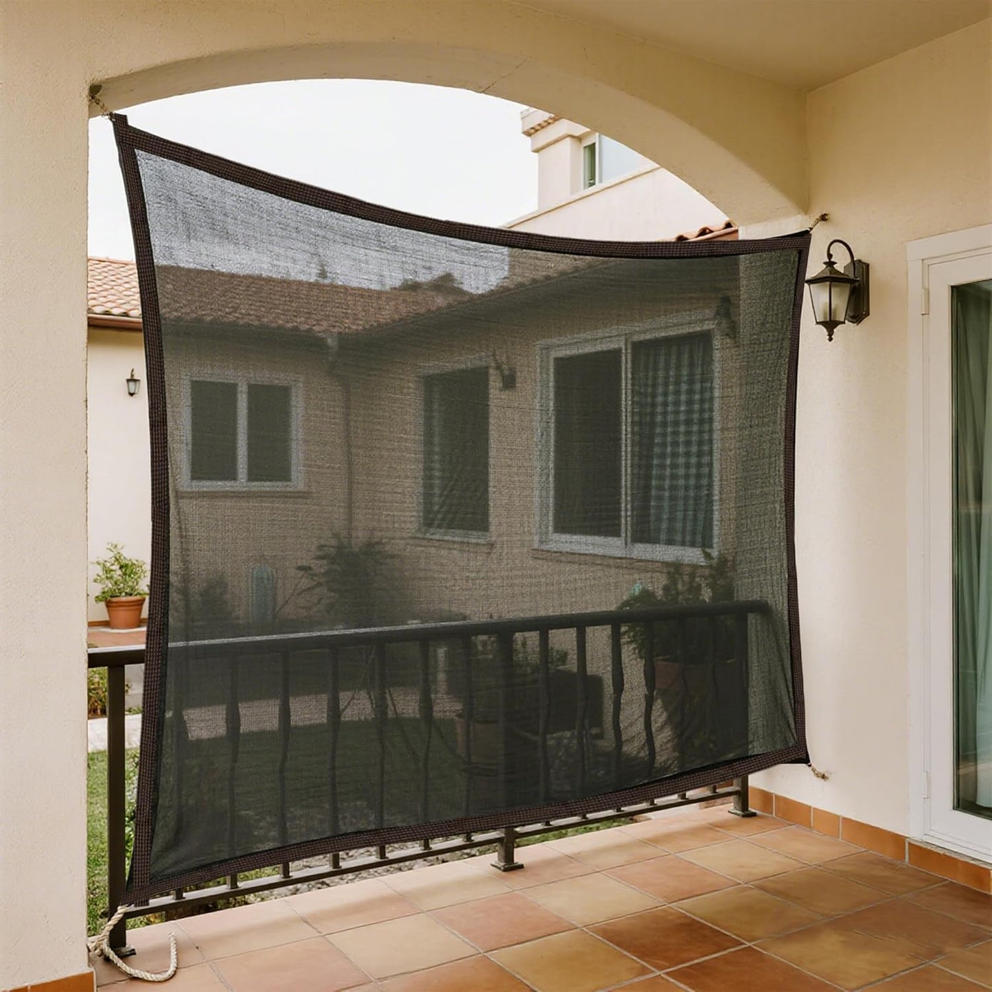 winemana 70% Shade Cloth 10x20 FT - Durable UV Blocking Mesh Tarp for Garden, Patio, Greenhouse & Chicken Coop - Sun Shade Cover with Grommets for Plants, Dog Kennel, Outdoor Use