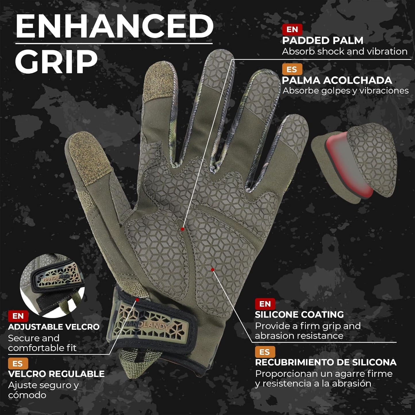 Work Gloves for Men & Women, Utility Mechanic Working Gloves Touch Screen, Flexible Gardening Gloves for Yard