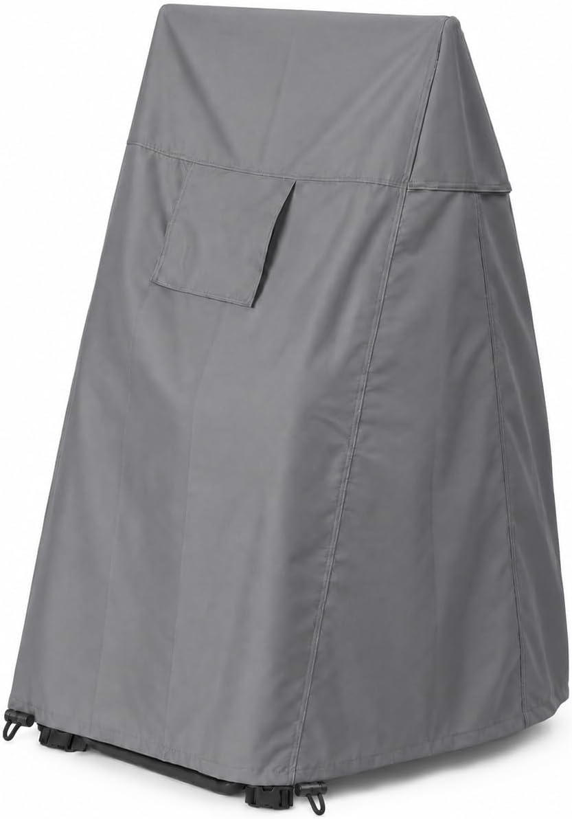 Hose Reel Cart Cover 420D Buckle Vent Handles Fit