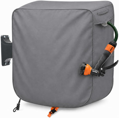 Hose Reel Cart Cover 420D Buckle Vent Handles Fit