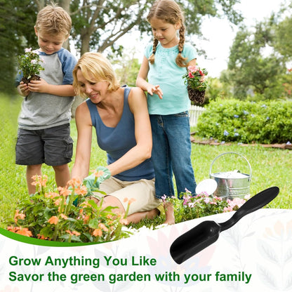 M METERXITY 20-Pack Mini Gardening Shovel Spoons, Plastic Garden Soil Scoops for Cultivation Digging Transplanting/Flower Planting/Plant Succulent, Colorful Small Gardening Tools [Multicolor]