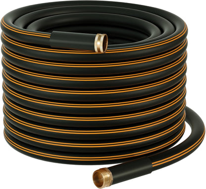 Atlantic Female to Female Heavy Duty Garden Hose 5/8 Inch x 2 ft Black Water Hose Short Connection Leader Hose 2 Foot - Colors C