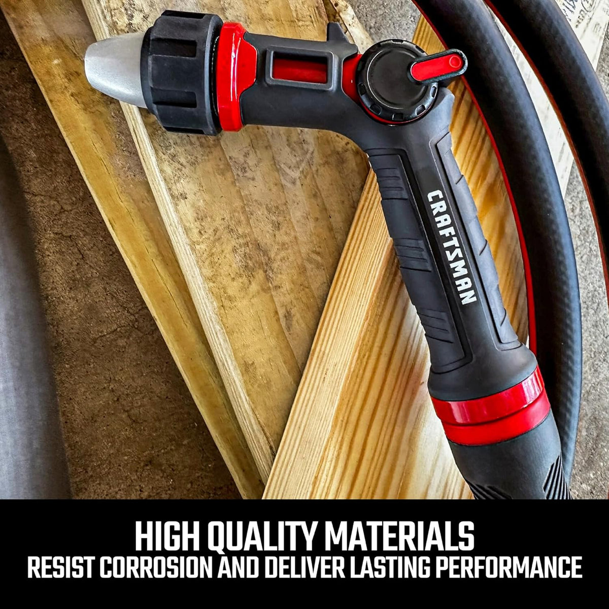 Craftsman Heavy-Duty 8-Pattern Garden Hose Nozzle CMXMWBB16639