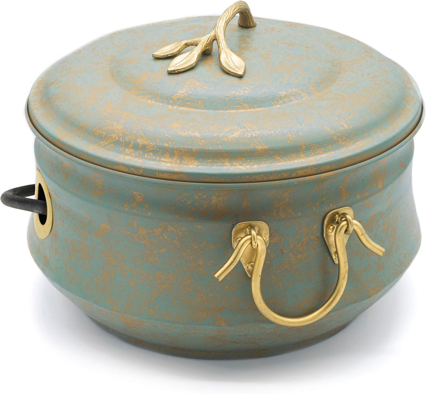 Key West Hose Pot with Lid - Blue Verde by Good Directions