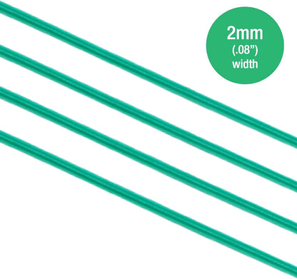 Twist Ties, Plastic Coated Wire for Garden Plant, Built-in Cutter, 328 Feet