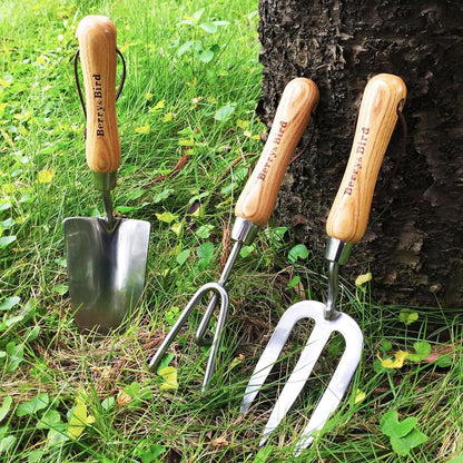 Garden Tool Set 3 Pieces Stainless Steel Heavy Duty Garden Sets