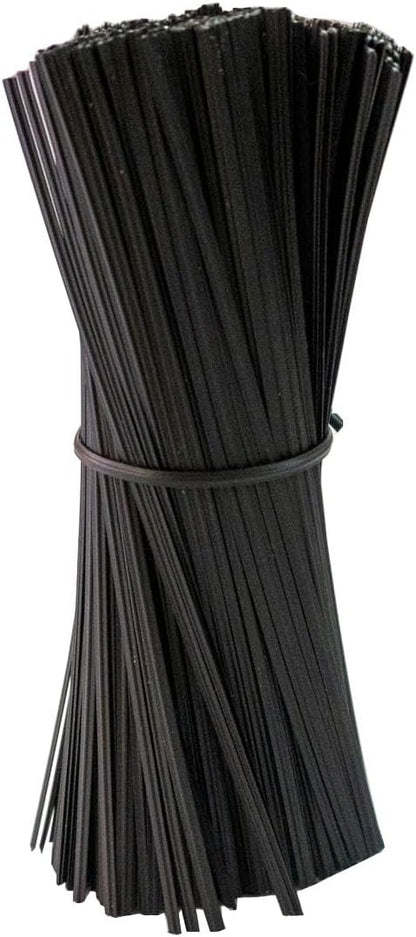 Green 6" Twist Ties (500 Pack) - Pre-Cut Garden Plant Ties in Self-Sealing Bag, Sturdy PET & 0.45mm Iron Core, Heavy Duty Reusable Ties for Tomato, Monstera, Vines and Cords