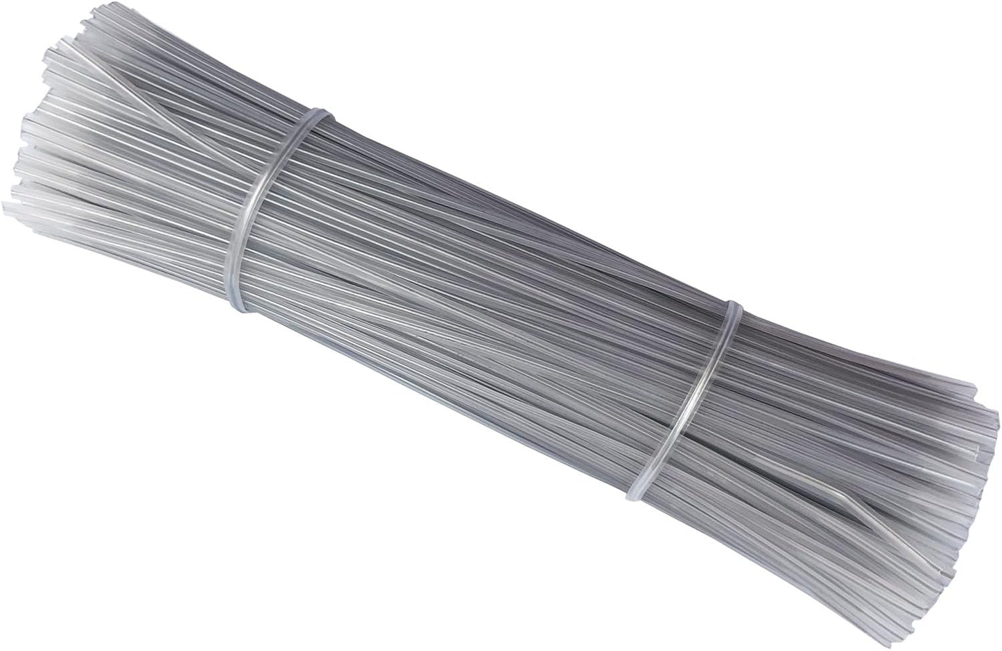 Green 6" Twist Ties (500 Pack) - Pre-Cut Garden Plant Ties in Self-Sealing Bag, Sturdy PET & 0.45mm Iron Core, Heavy Duty Reusable Ties for Tomato, Monstera, Vines and Cords