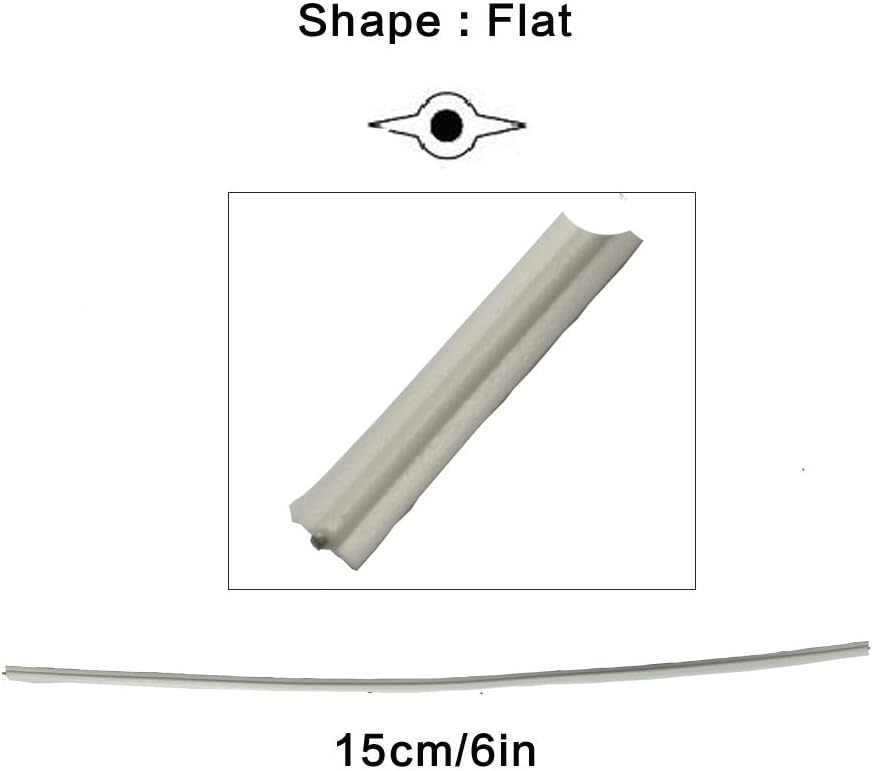 Green 6" Twist Ties (500 Pack) - Pre-Cut Garden Plant Ties in Self-Sealing Bag, Sturdy PET & 0.45mm Iron Core, Heavy Duty Reusable Ties for Tomato, Monstera, Vines and Cords