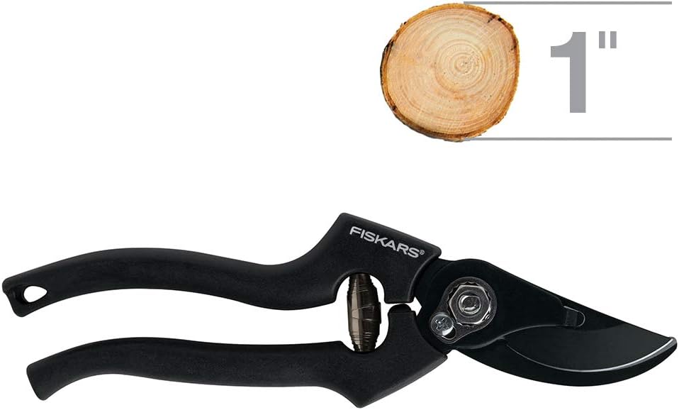 Professional Bypass Pruning Shears, Garden Tools, 1" Cut Capacity