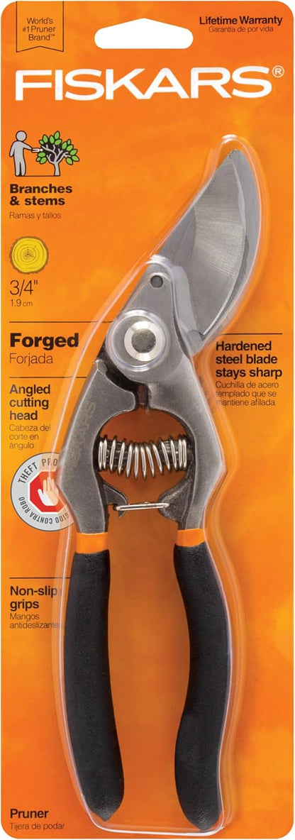 Professional Bypass Pruning Shears, Garden Tools, 1" Cut Capacity