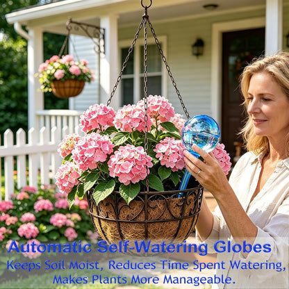 Plant Automatic Watering Devices, Clear Plastic Plant Self-Watering Bulb