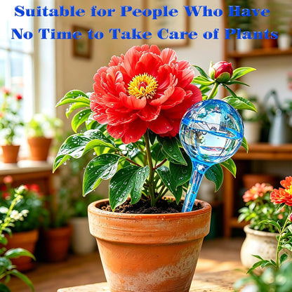 Plant Automatic Watering Devices, Clear Plastic Plant Self-Watering Bulb