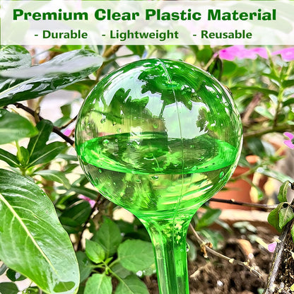 Plant Automatic Watering Devices, Clear Plastic Plant Self-Watering Bulb