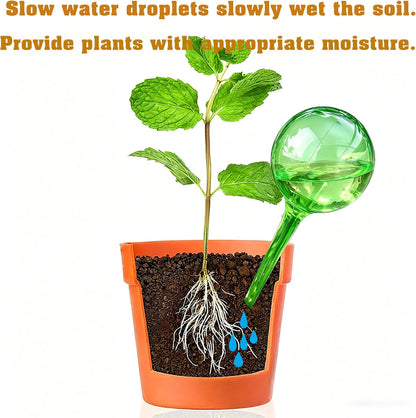 Plant Automatic Watering Devices, Clear Plastic Plant Self-Watering Bulb