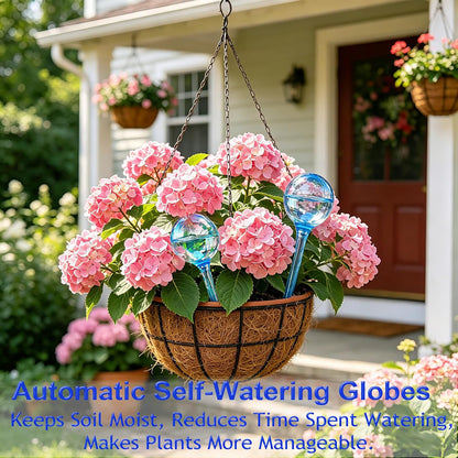 Plant Automatic Watering Devices, Clear Plastic Plant Self-Watering Bulb