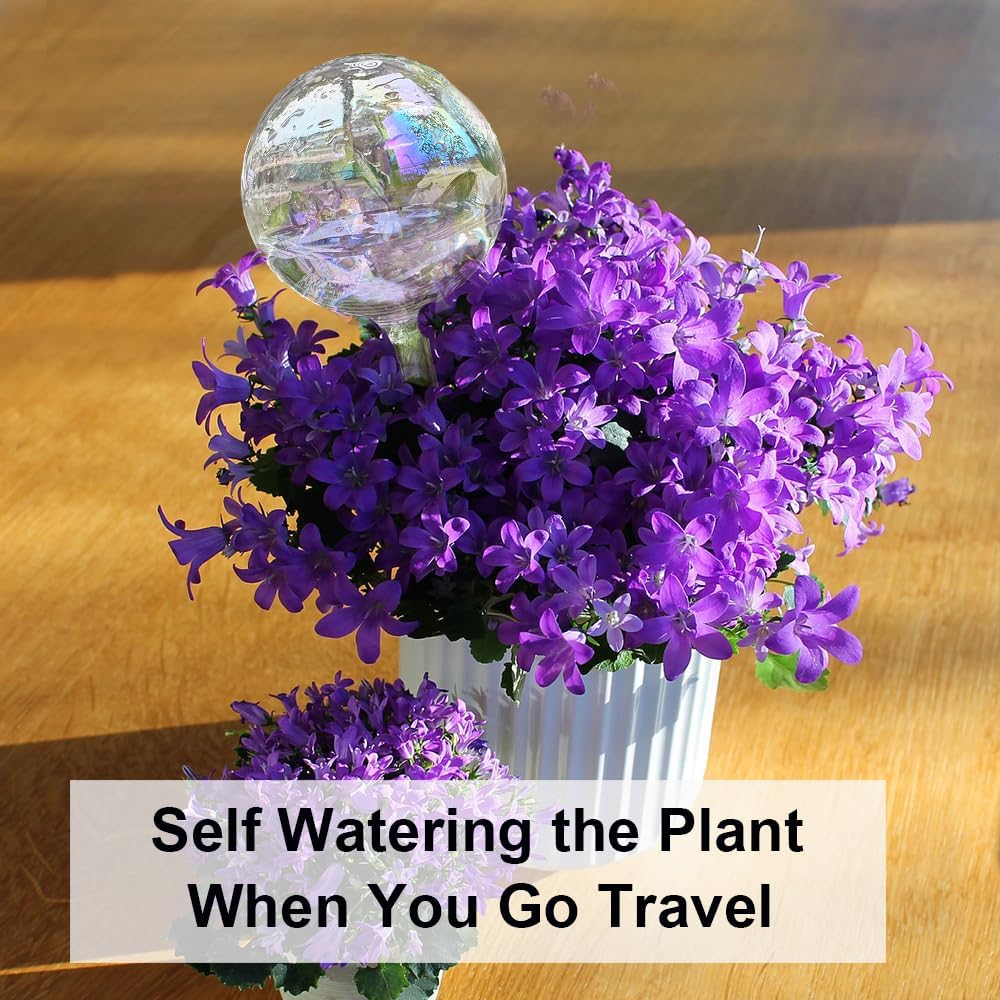 Plant Automatic Watering Devices, Clear Plastic Plant Self-Watering Bulb