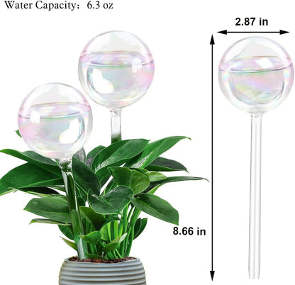 Plant Automatic Watering Devices, Clear Plastic Plant Self-Watering Bulb