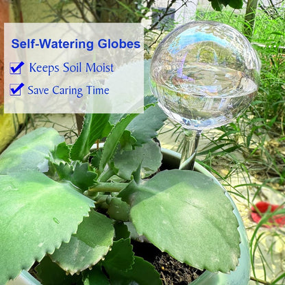 Plant Automatic Watering Devices, Clear Plastic Plant Self-Watering Bulb