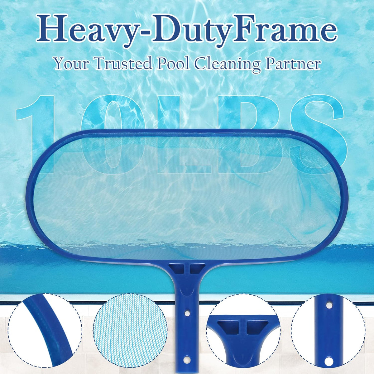 15.5x11in Swimming Pool Cleaner Supplies Pool Net Skimmer
