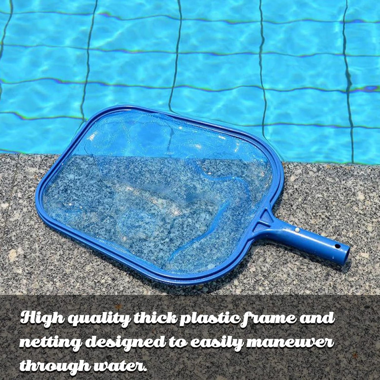 15.5x11in Swimming Pool Cleaner Supplies Pool Net Skimmer