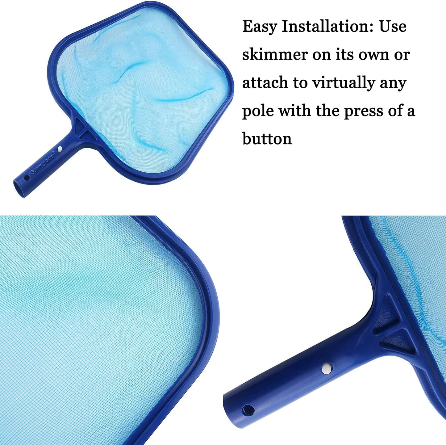 15.5x11in Swimming Pool Cleaner Supplies Pool Net Skimmer