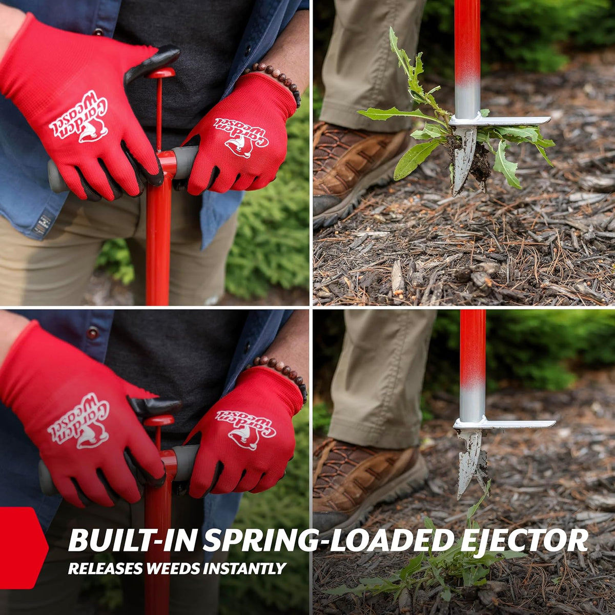 Stand Up Weed Puller Remover Tool for Dandelion Root Removal