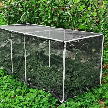 72 * 33 * 30 in Detachable Crop Cages for Garden, Plant Protection Tent with Garden Netting for Vegetables Fruits Flowers,Mesh Plant Covers for Outdoors (Green)