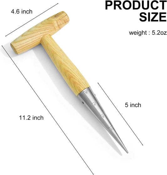 Seed Dibber Hand Garden Tool, Bulb Planter Digging Holes