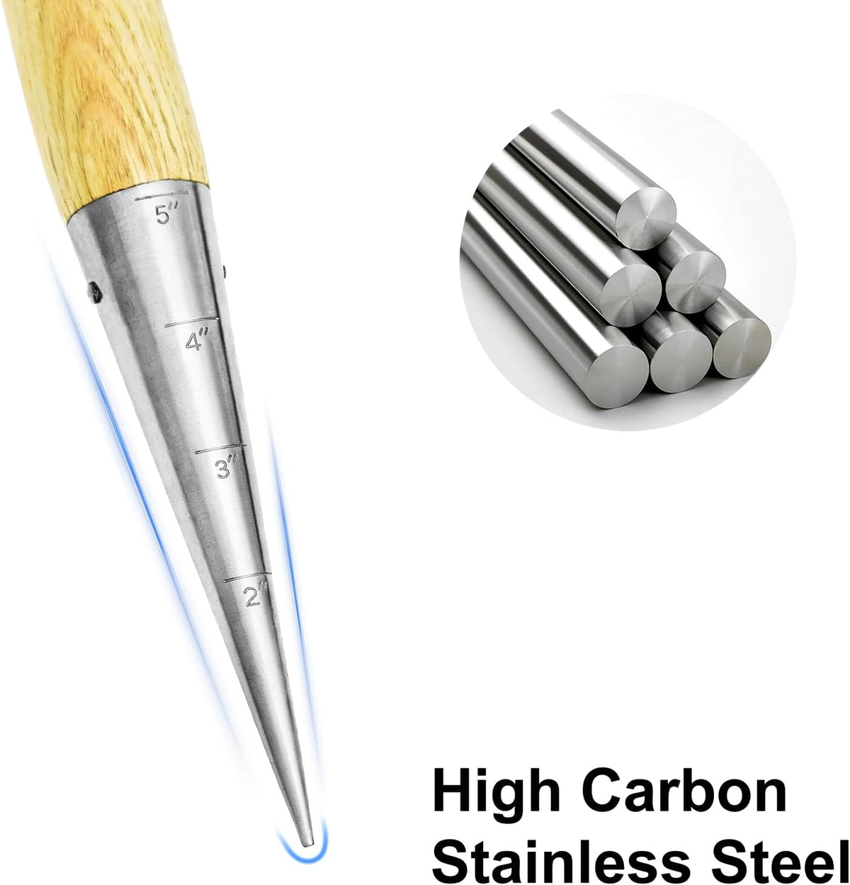 Seed Dibber Hand Garden Tool, Bulb Planter Digging Holes
