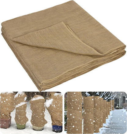 50ftx40in Large Burlap Plant Covers Freeze Protection