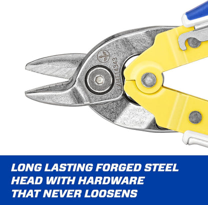 Pliers, Long Straight Avitation Snips, With Durable Grip (LXHT14344)