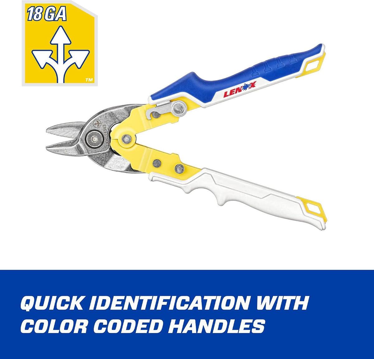 Pliers, Long Straight Avitation Snips, With Durable Grip (LXHT14344)