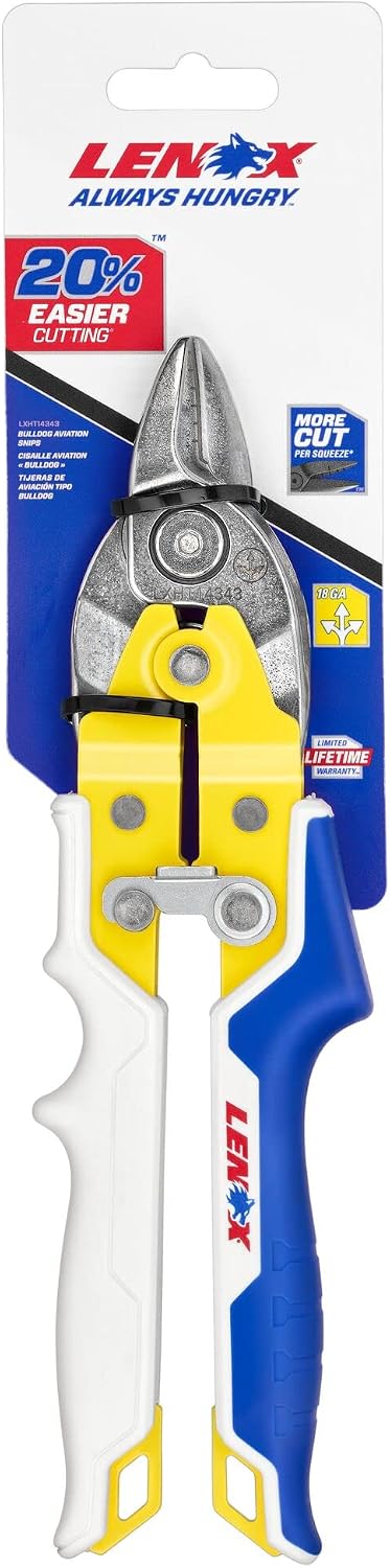 Pliers, Long Straight Avitation Snips, With Durable Grip (LXHT14344)