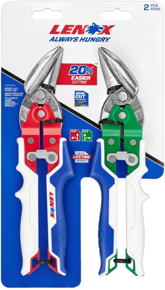 Pliers, Long Straight Avitation Snips, With Durable Grip (LXHT14344)