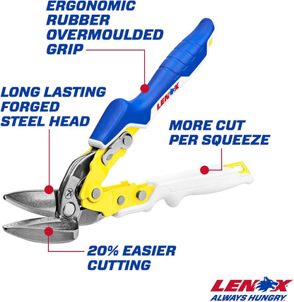 Pliers, Long Straight Avitation Snips, With Durable Grip (LXHT14344)